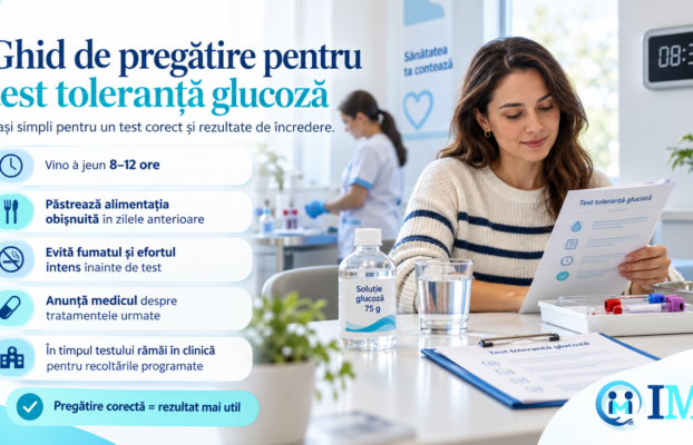Ghid de pregătire pentru test toleranță glucoză