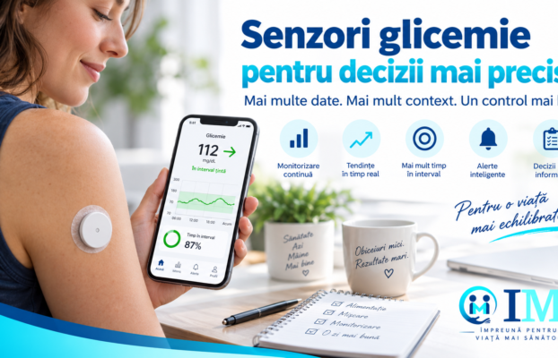 Senzori glicemie pentru decizii mai precise