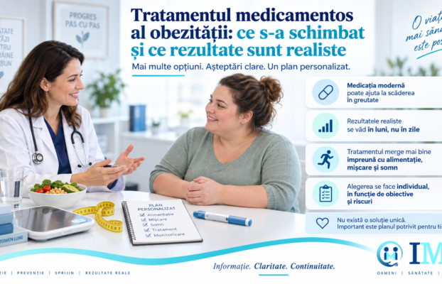Tratamentul medicamentos al obezității: ce s-a schimbat și ce rezultate sunt realiste