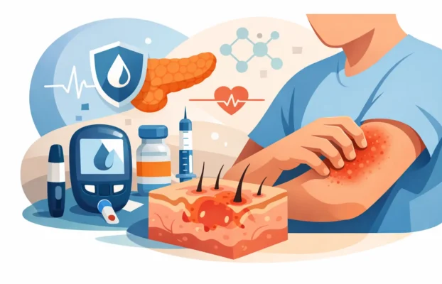 Mâncărimi ale pielii și diabetul: când apar