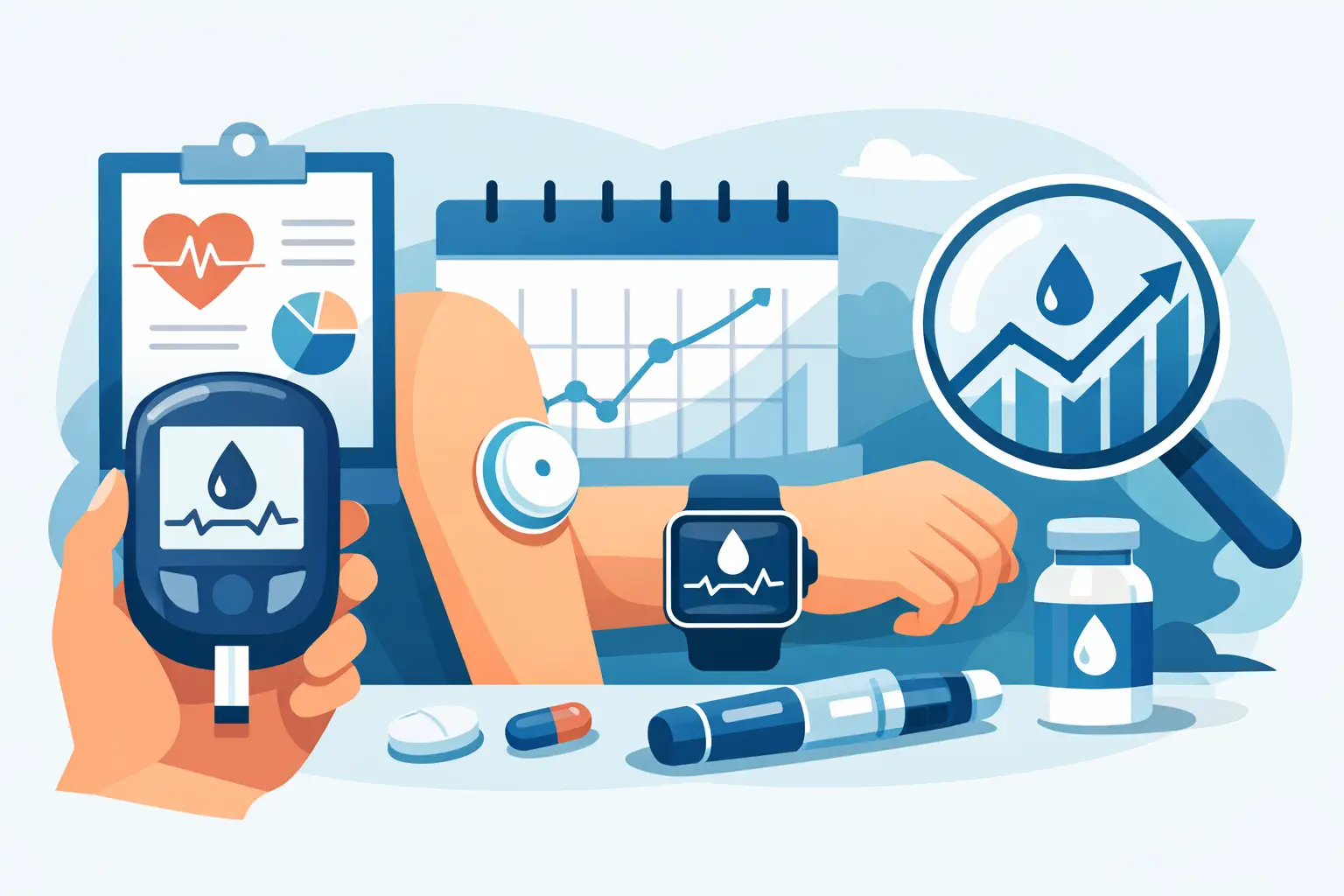 Monitorizarea corectă a diabetului pe termen lung