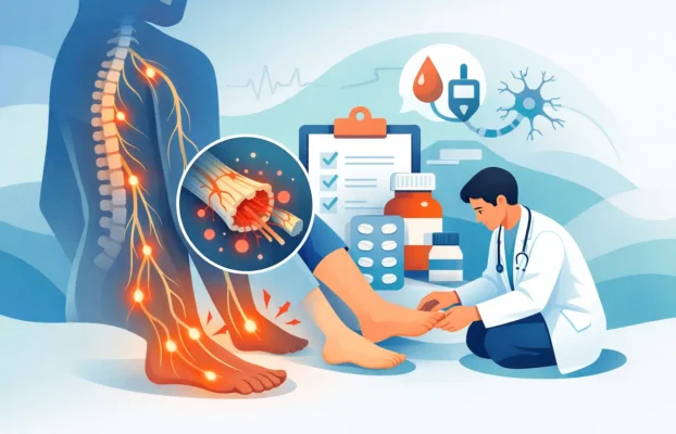 Neuropatie diabetică: simptome și tratament